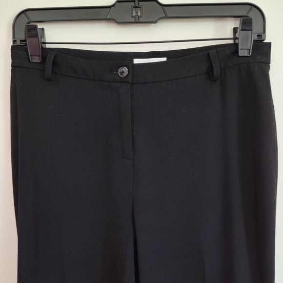 Ladies Petite SZ 4P Charter Club Black Straight-Leg Pant - Picture 2 of 5
